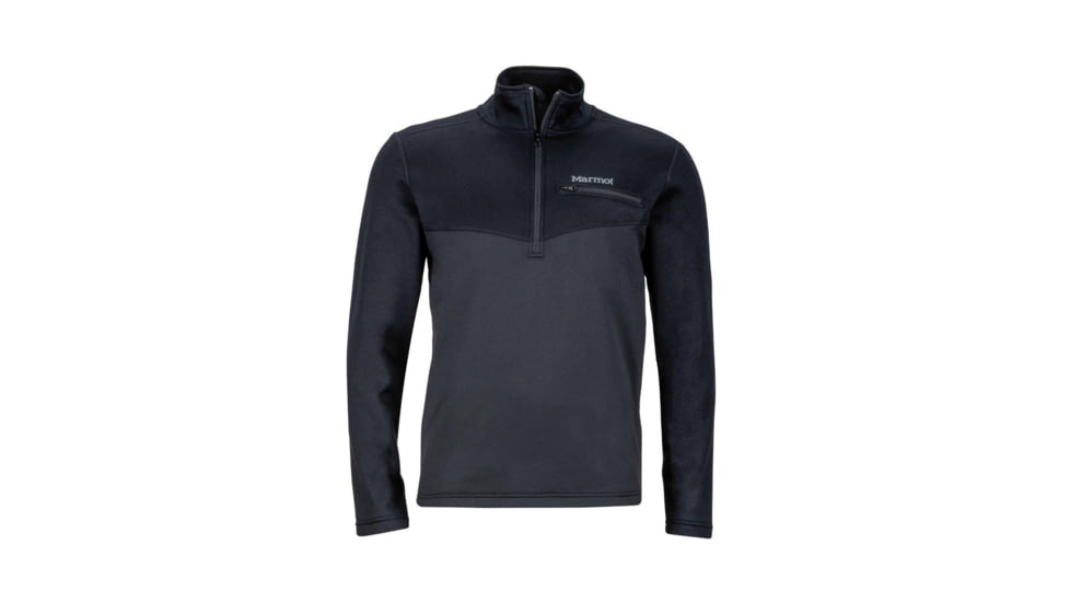 Marmot Torbin 1/2 Zip - Men's -Black-Medium