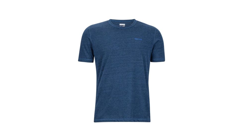 Marmot Vance Short Sleeve T-Shirt - Mens, Vintage Navy Heather, L 63220-2829-L
