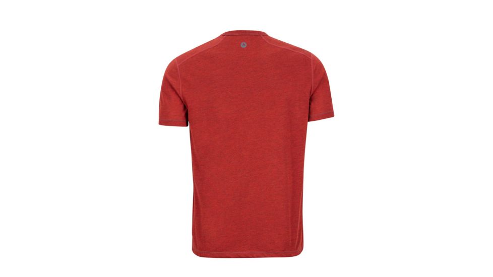 Marmot Vance Short Sleeve T-Shirt - Mens, Auburn Heather, L 63220-8483-L