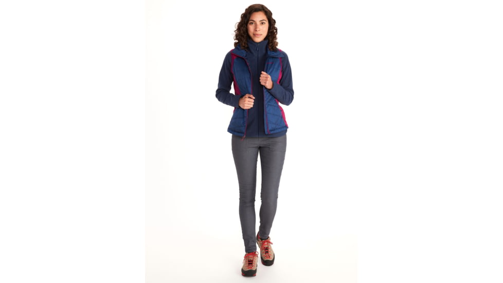 Marmot Variant Hybrid Vest - Womens, Wild Rose/Arctic Navy, Large, 79850-5997-L