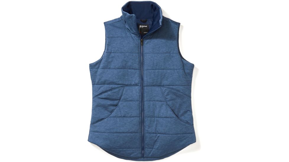 Marmot Visita Insulated Vest - Womens, Arctic Navy Heather, Small, 47530-8719-S