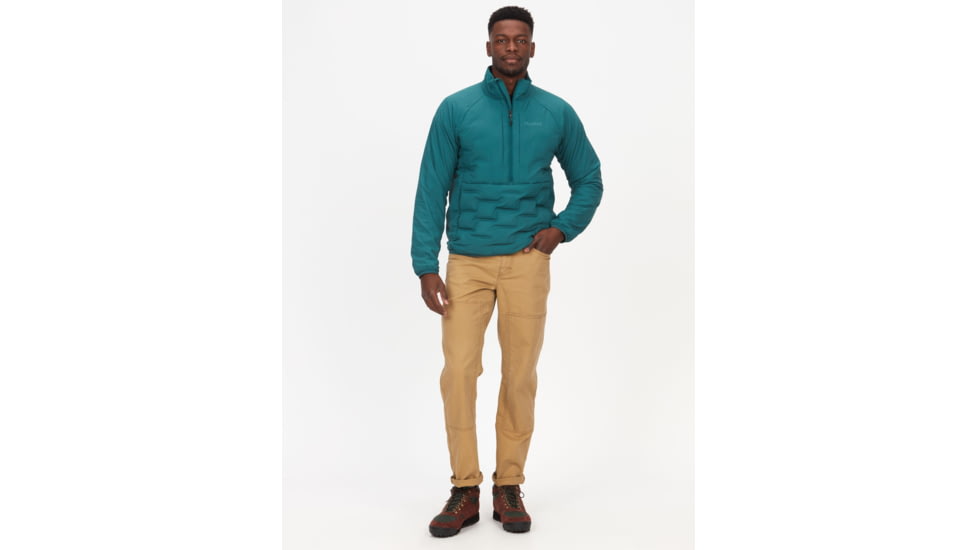 Marmot WarmCube Active Alt HB 1/2 Zip Jacket - Mens, Dark Jungle, Small, M15034-22261-S