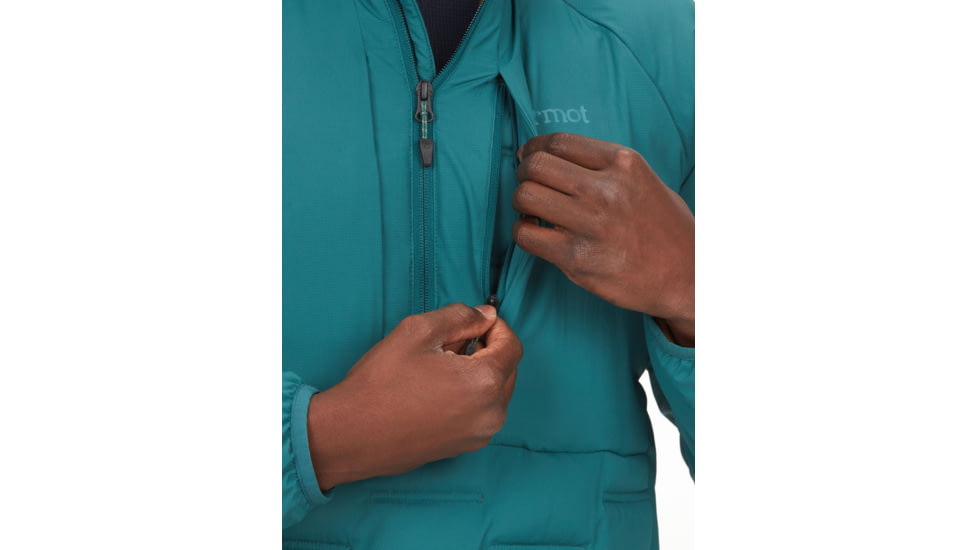 Marmot WarmCube Active Alt HB 1/2 Zip Jacket - Mens, Dark Jungle, Small, M15034-22261-S