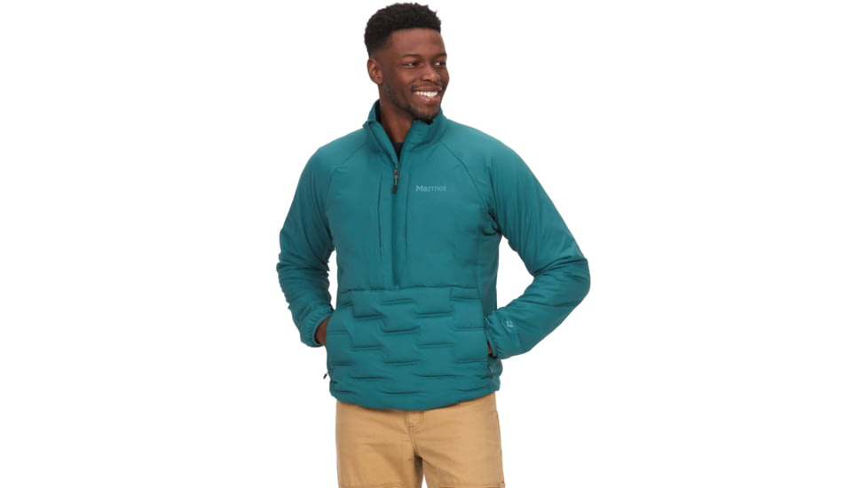 Marmot WarmCube Active Alt HB 1/2 Zip Jacket - Mens, Dark Jungle, Small, M15034-22261-S