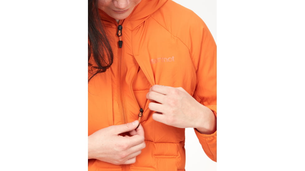Marmot WarmCube Active Alt HB Hoody - Womens, Tangelo, Large, M13220-9434-L