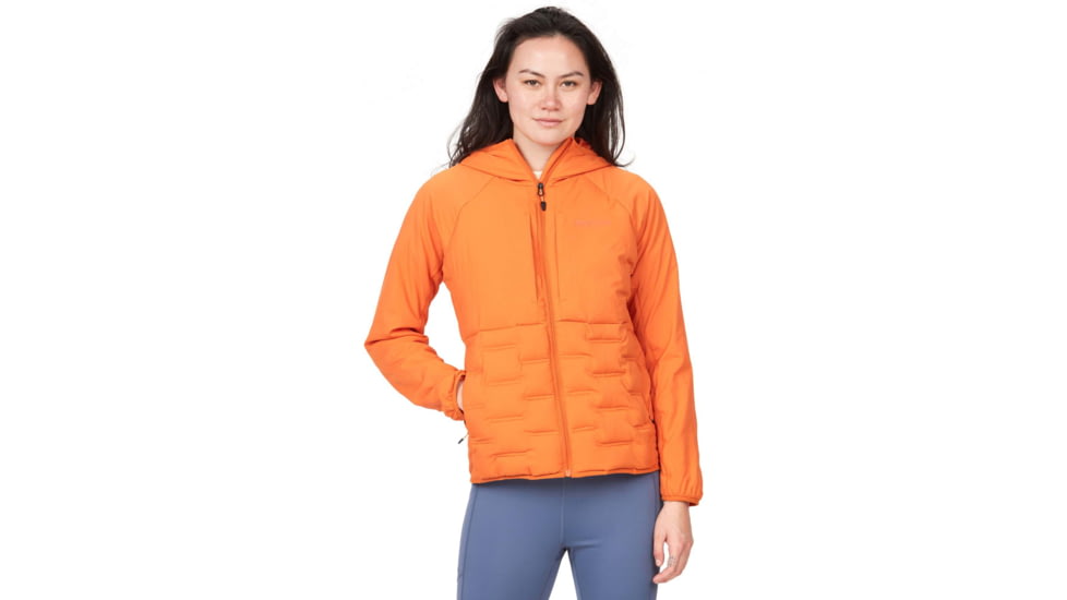 Marmot WarmCube Active Alt HB Hoody - Womens, Tangelo, Large, M13220-9434-L