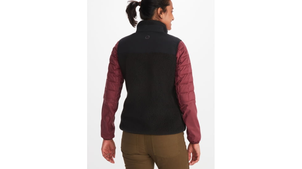 Marmot Wiley Polartec Vest - Womens, Black, Small, M13189-001-S