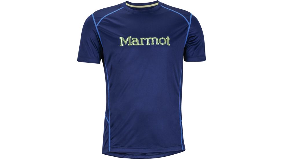 Marmot Windridge with Graphic SS, Arctic Navy/Bahama Blue, M, 63170-3956-M