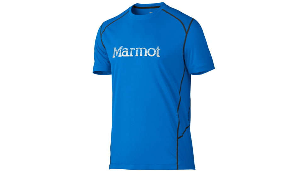 Marmot Windridge Short Sleeve Graphic Tee - Men's-Cobalt Blue-XX-Large