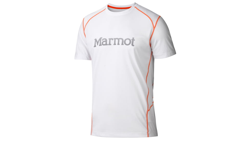 Marmot Windridge Short Sleeve Graphic Tee - Men's-White-X-Large