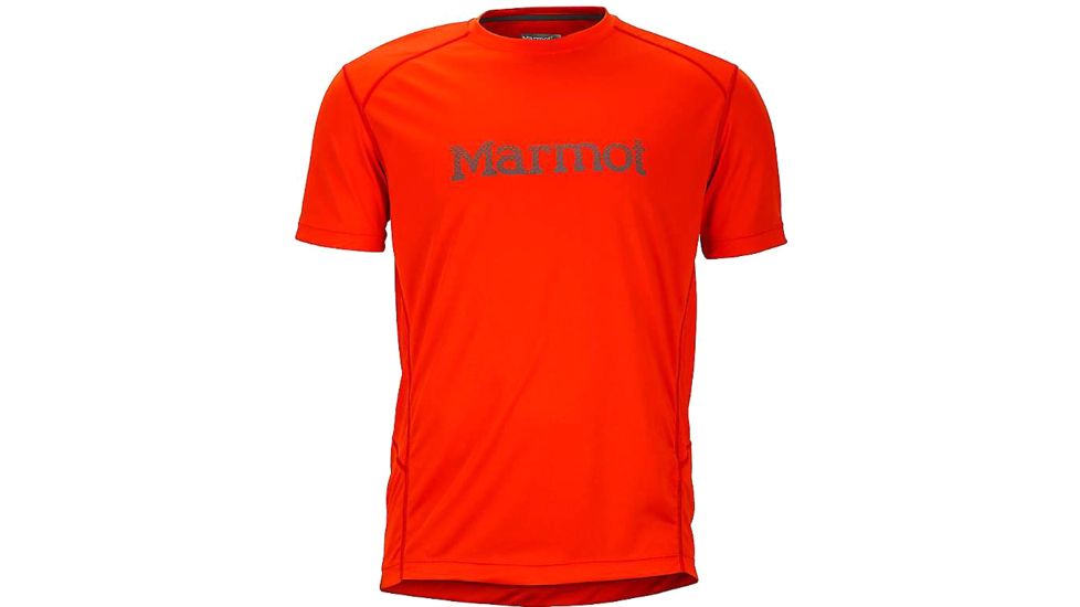 Marmot Windridge with Graphic SS, Mars Orange/Cinder, M, 63170-9414-M