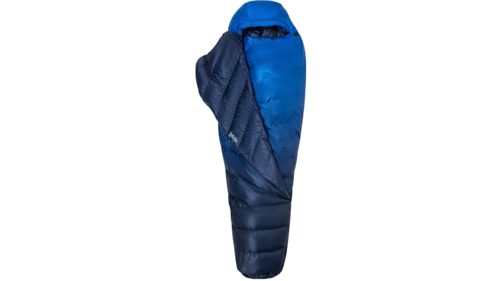 Marmot Wraptor 15 Down Sleeping Bag, Clear Blue/Arctic Navy, NZ, 195115407964