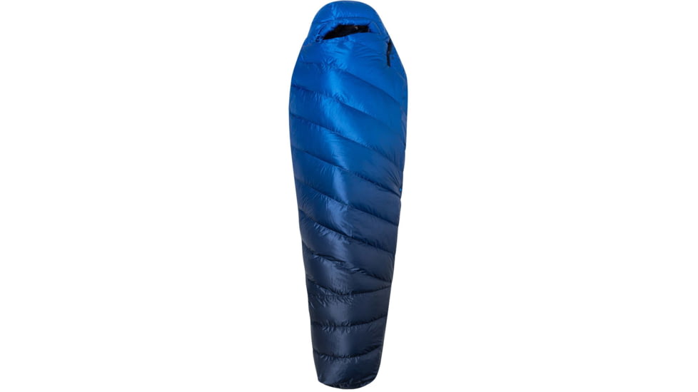 Marmot Wraptor 15 Down Sleeping Bag, Clear Blue/Arctic Navy, NZ, 195115407964