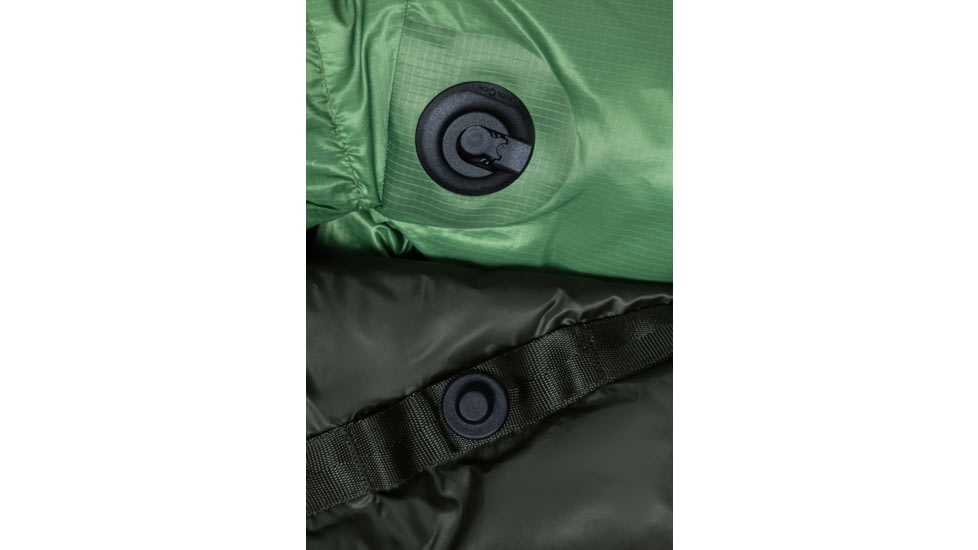 Marmot Wraptor 30 Down Sleeping Bag, Grasshopper/Nori, NZ, 195115407926