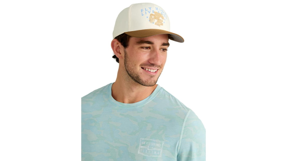 Marolina DBA HUK Huk Drift Performance Long Sleeve Shirt Heron Blue S, H1200735-395-S
