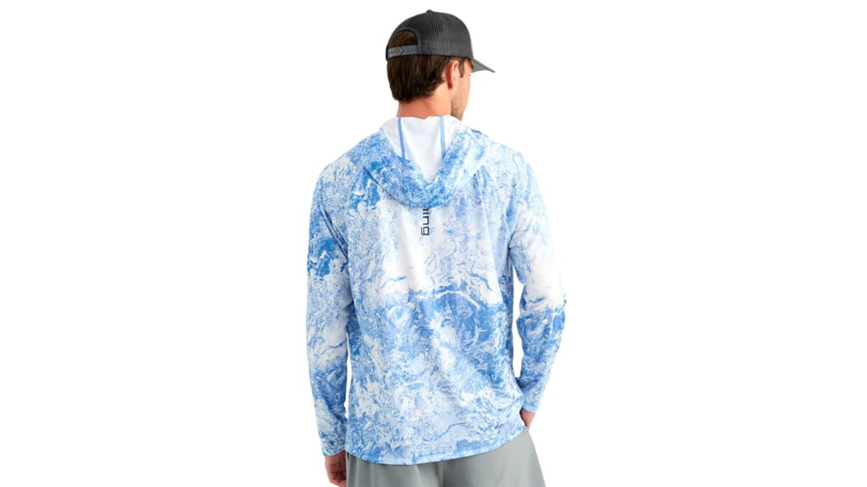 Marolina DBA HUK Huk Mossy Oak Pursuit Performance Hoodie MO Regatta L, H1200611-431-L