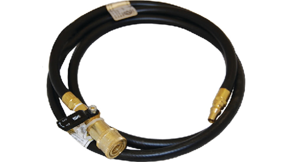 Marshall Excelsior Quick Disconnect Lp Hose 72 Female QD x 1/4 QD Nipple, 72in, MER14TCQDMP-72P