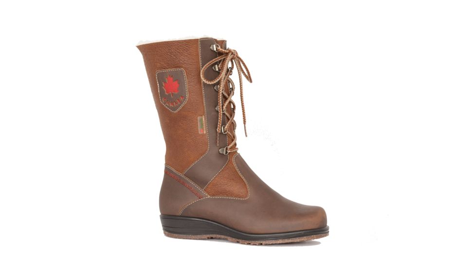 Martino Canada Canadian Winter Highboot - Women's, Brown/Brown, 6 US, 164705 BROWN-BROWN 6 W