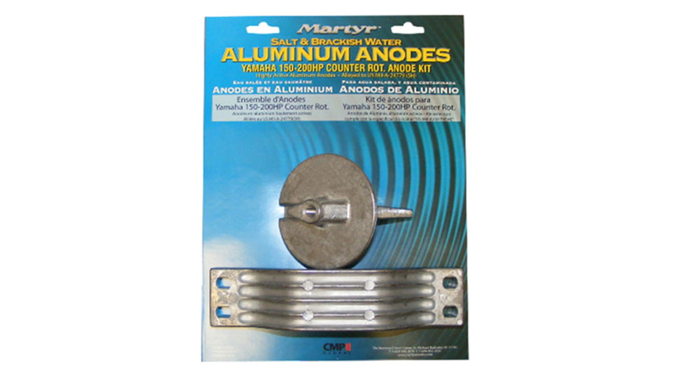 Martyr Aluminum Anode Kit For Yamaha Outboard, CMY150KITA