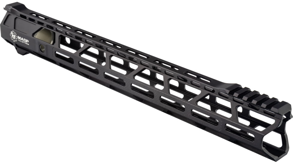 MASP Industries Elite AR-15 Handguard, 15.5in, Black, MASPGUHG155BLK