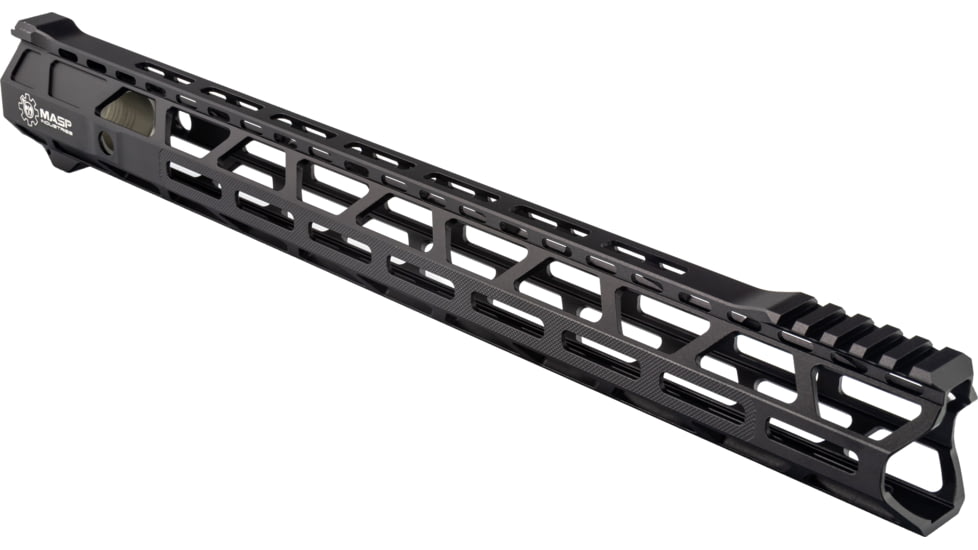 MASP Industries Elite AR-15 Handguard, 17.25in, Black, MASPGUHG175BLK