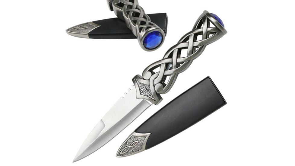 Master Cutlery Fixed Blade, 9in, Stainless Steel Blade, Stainless Steel Handle HK-26136