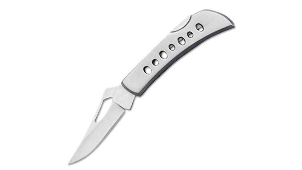 Master Cutlery Folding Blade, 2.5in, Stainless Steel Blade, Stainless Steel Handle YD-5010