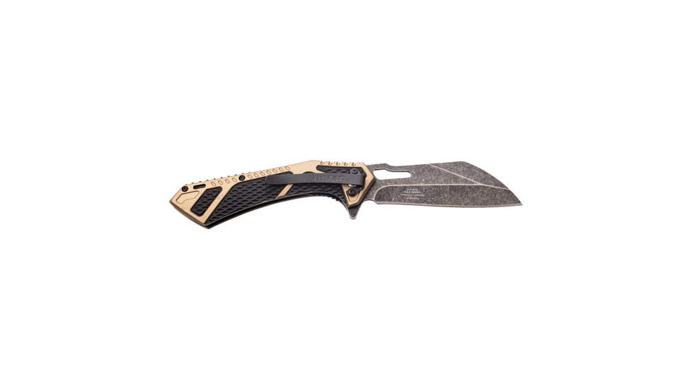 Master Cutlery Mc Usmc 3.75'' Wharncliffe Folder Black/fde
