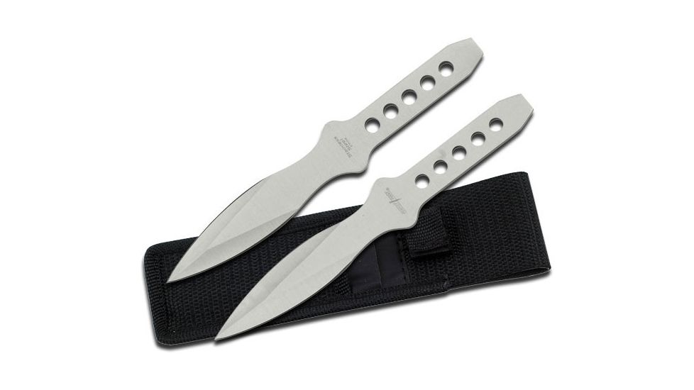 Master Cutlery Tactical, 7in, Stainless Steel Blade, Silver Stainless Steel Handle G-321-2