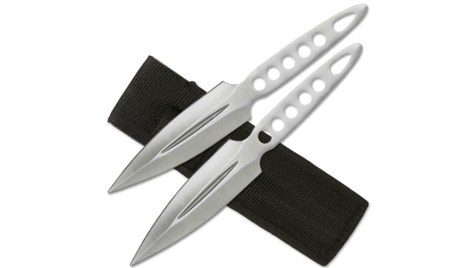 Master Cutlery Tactical, 8.75in, Stainless Steel Blade, Silver Stainless Steel Handle KS-6807-2