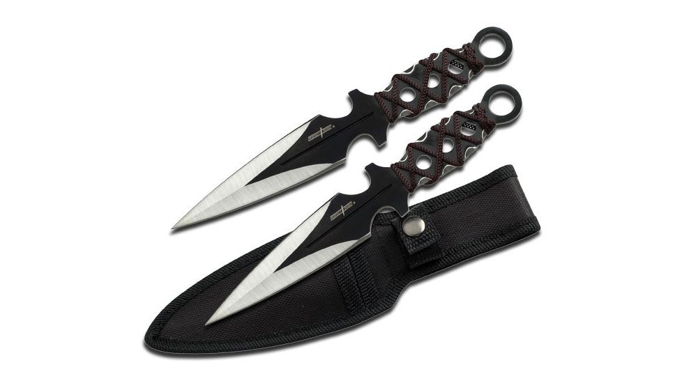 Master Cutlery Tactical, 8in, Stainless Steel Blade, Brown Rope Wrapped On Handle TK-001-2