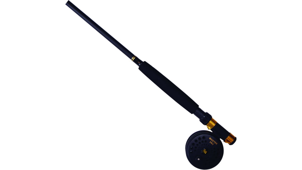 Master Fishing Tackle Corporation Pre-Mounted Fly Fishing Rod and Reel Combo, 8ft, 2 Pieces, 6-7 Weight Fly Rod, DN114