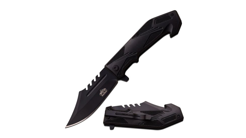 Master USA Folding Blade, 3.75in, Stainless Steel Blade, Handle MU-A042BK