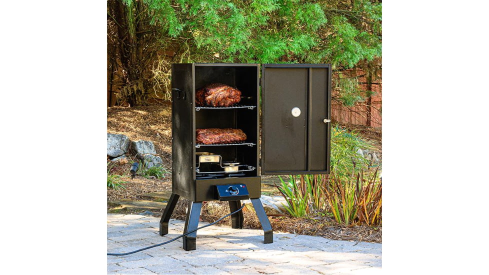 Masterbuilt Analog Electric Smoker, Black, Small, MB20077618