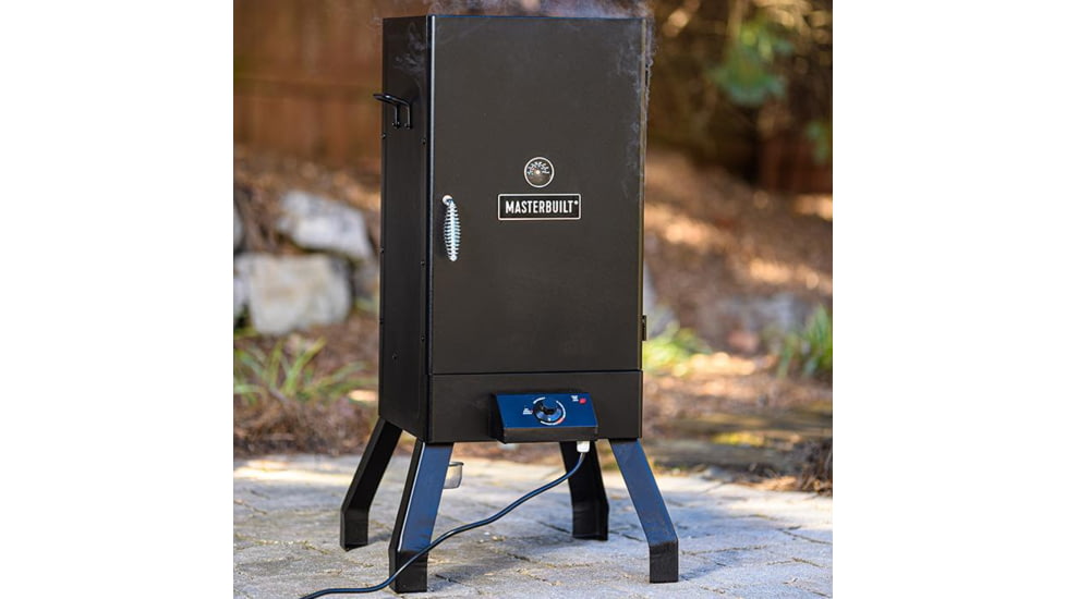 Masterbuilt Analog Electric Smoker, Black, Small, MB20077618
