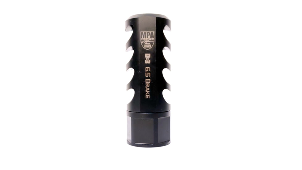 Masterpiece Arms COWL INDUCTION MUZZLE BRAKE 30 CALIBER, BLACK, MZLBRAKE-30