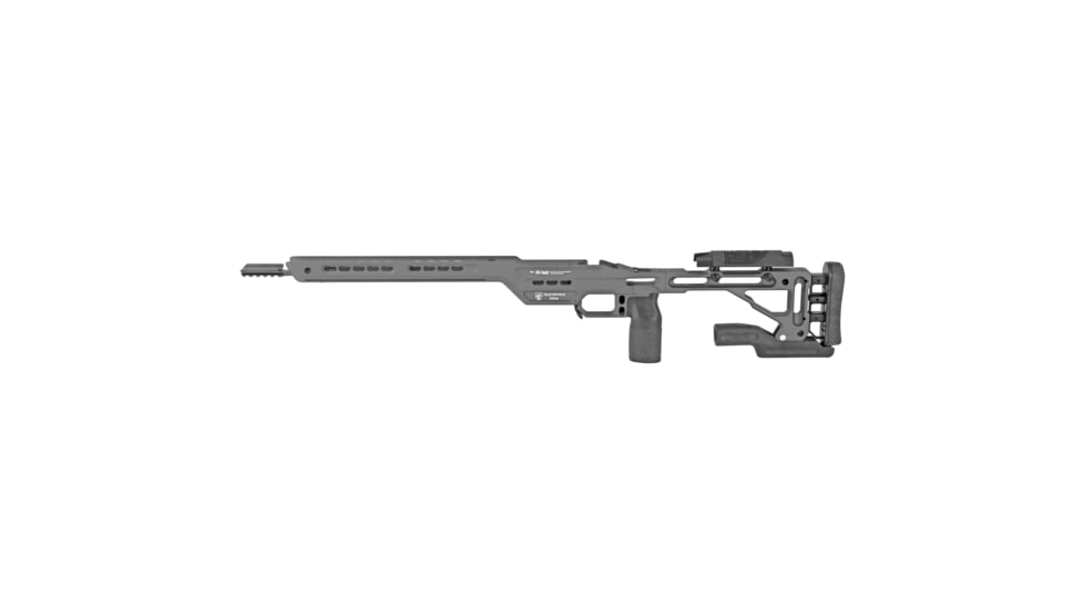 MasterPiece Arms MPA BA Hybrid Chassis, Remington 700 Short Action, Tungsten, HYBCHASSISREMSA-TNG-RH-21