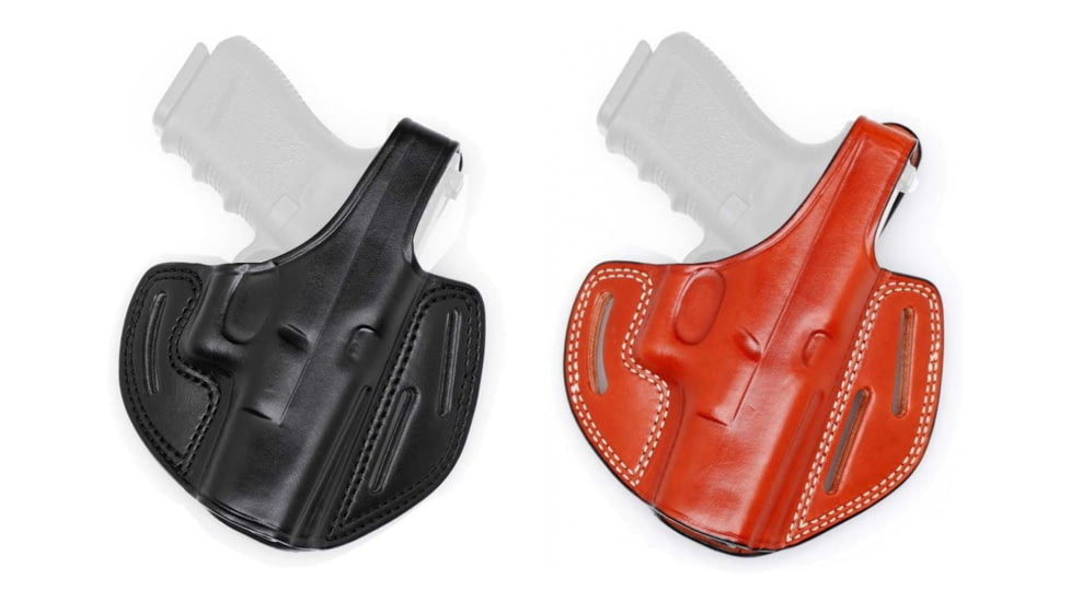 Master's Holsters 3-Slot Holster, Black, Brown