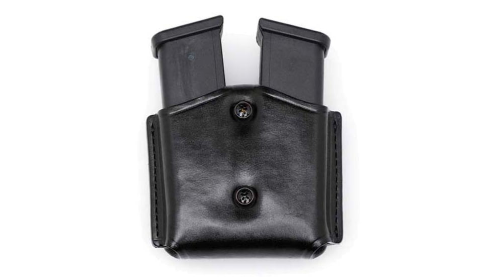 Master's Holsters Double Mag Case - Double Stack 9mm/.40, Black, 2089BLK