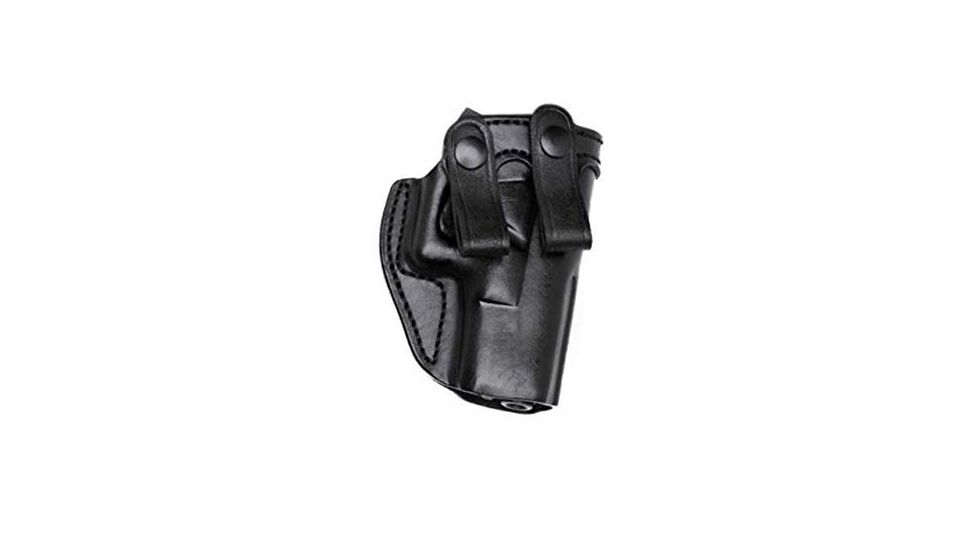 Master's Holsters IWB w/Snap Holster, Right Hand, Black, S&amp;W J-Frame-frame 2in bbl, 7300BLK, EDEMO1