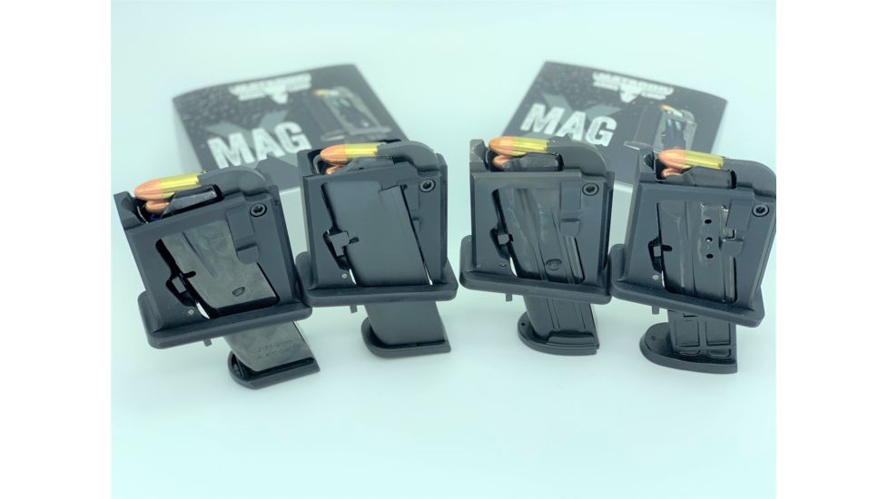 Matador Arms Mag-X Magwell Adapter, AR-15 Mil-Spec Lowers, Glock G17/ G19, 9mm Luger, Anodized, Black, MAC138