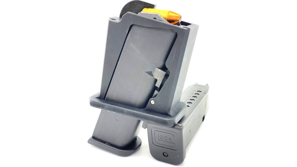 Matador Arms Mag-X Magwell Adapter, AR-15 Mil-Spec Lowers, Glock G17/ G19, 9mm Luger, Anodized, Black, MAC138