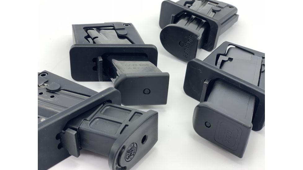 Matador Arms Mag-X Magwell Adapter, AR-15 Mil-Spec Lowers, Glock G17/ G19, 9mm Luger, Anodized, Black, MAC138