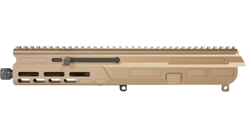 Matador Arms MAT-9 AR-9 9mm 7.825in Roller Delayed Upper Reciever, 4150 Lightweight Nitrided Barrel, 1-10 Twist, 1/2x28 Threads, FDE, MAT9-U-FDEOP