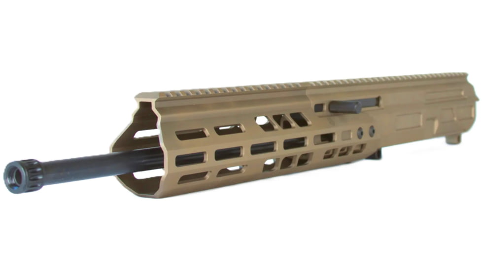 Matador Arms MAT-916 AR-9 9mm 16in Roller Delayed Upper Reciever, 4150 Lightweight Nitrided Barrel, 1-10 Twist, 1/2x28 Threads, FDE, MATK-U-16-FDEOP