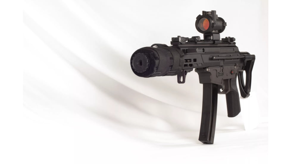 Matador Arms MAT-9K AR-9 9mm 5in Roller Delayed Upper Reciever, 4150 Lightweight Nitrided Barrel, 1-10 Twist, 1/2x28 Threads, Black, MATK-U-BLKOP