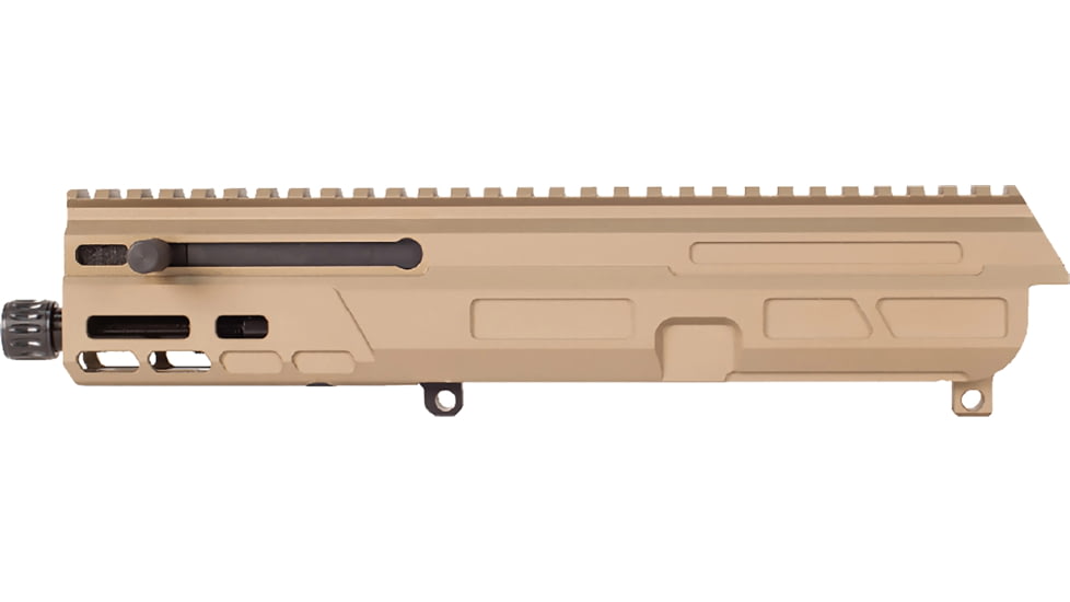 Matador Arms MAT-9K AR-9 9mm 5in Roller Delayed Upper Reciever, 4150 Lightweight Nitrided Barrel, 1-10 Twist, 1/2x28 Threads, FDE, MATK-U-FDEOP