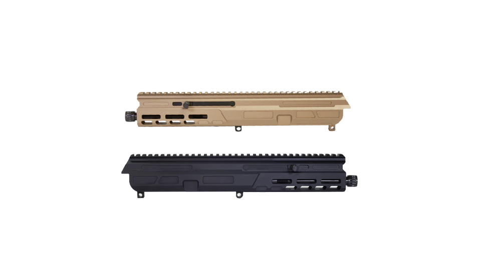 Matador Arms Mat9 Upper Receiver, 9mm, 7.825 in, 1-10 Twist, 1/2x28 Threads, 4150 Lightweight Nitrided, Black, MAT9-U-BLK