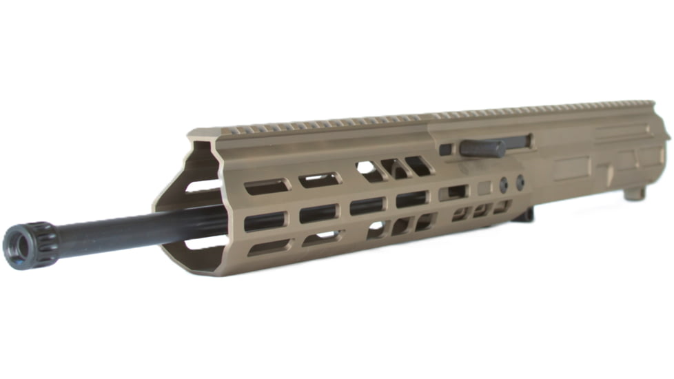 Matador Arms MAT916 AR-9 9mm 23.5in Upper Receiver, Nitrided, 1-10 Twist, 1/2x28 Threads, Anodized, FDE, 850045441296
