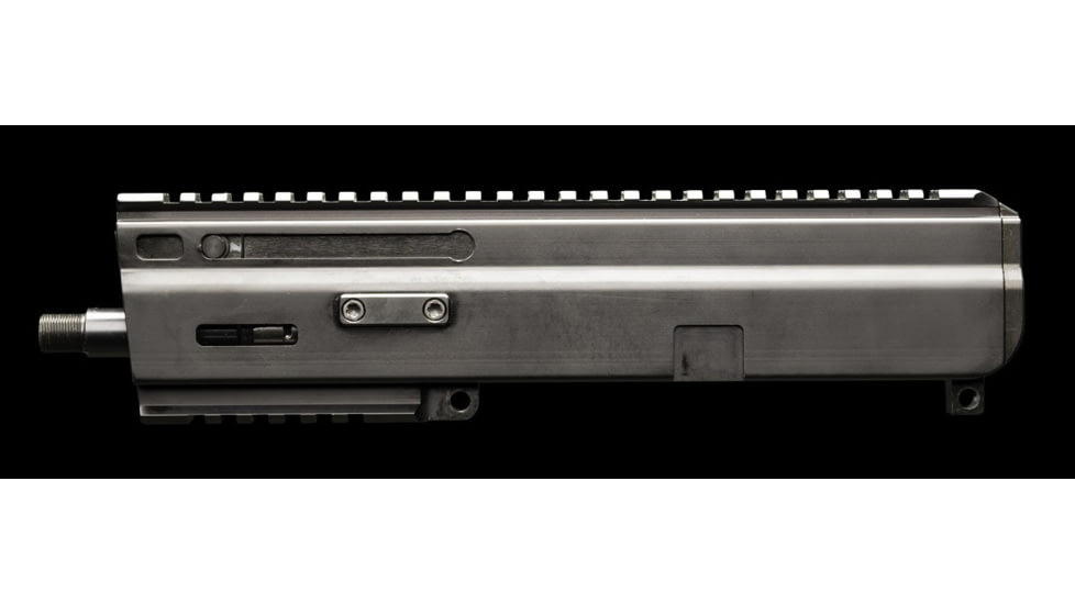 Matador Arms Upper Receiver, Montgo-9, 9mm, 5.5in, 4140 Nitrided, Blowback, 1/2x28in, Anodized, Black, MAC176